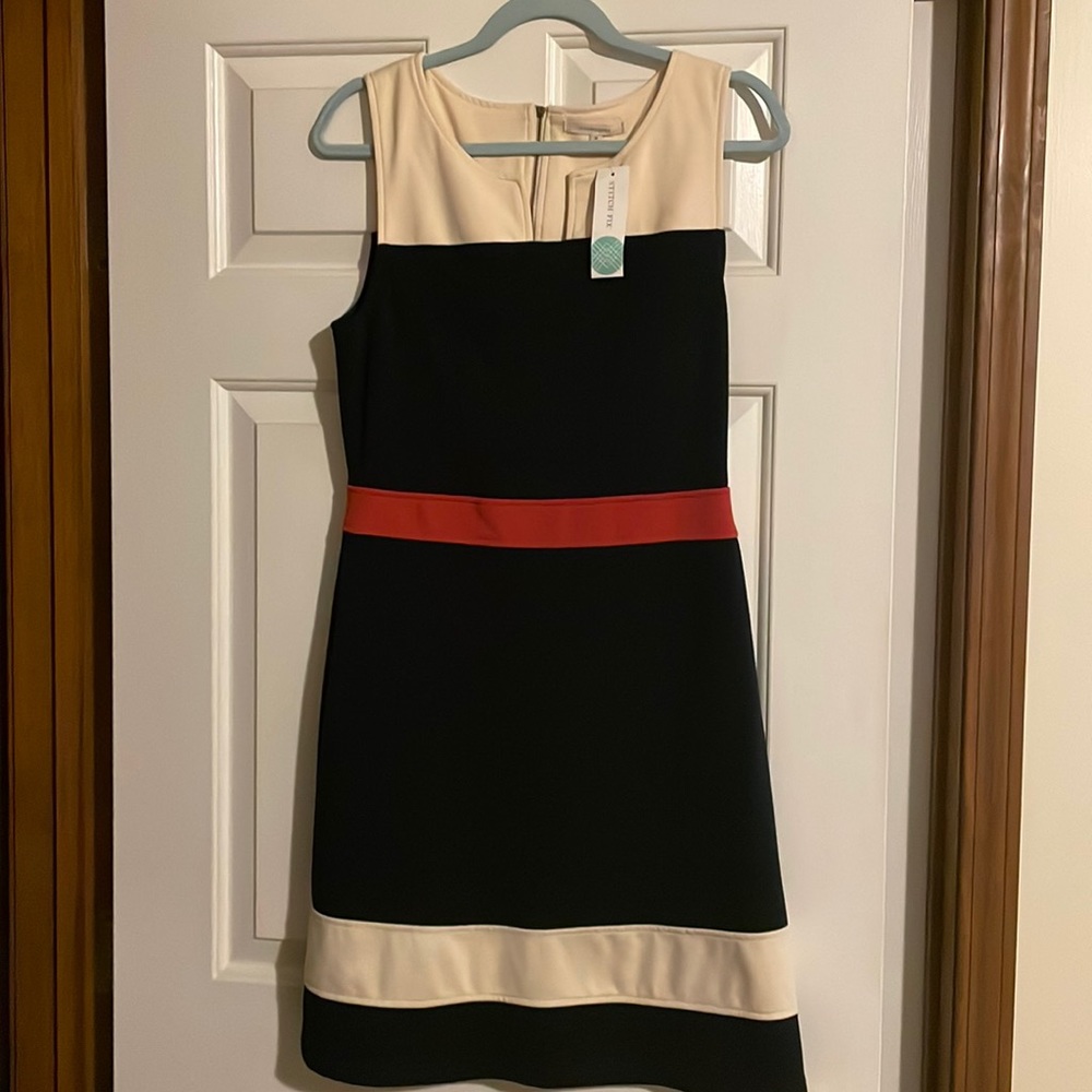 Womens color block dress